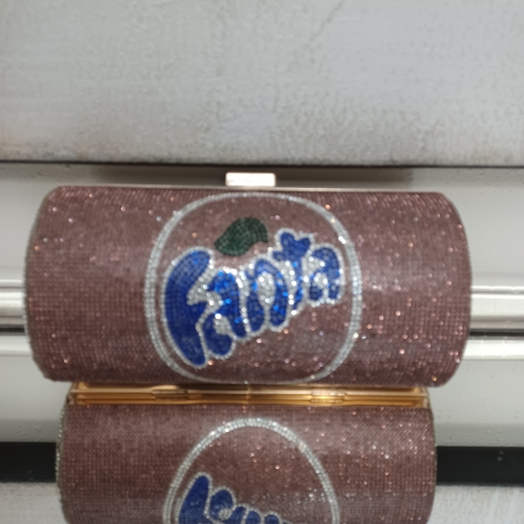 Fanta Rhinestone Clutch - Picture 1 of 5